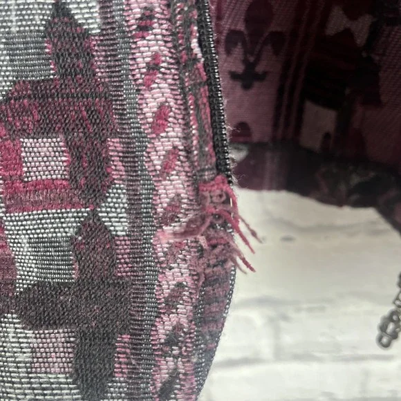 Dressbarn Tapestry Brocade Womens Full Zip Dark Academia Blazer Jacket  Size 2X - Picture 9 of 11